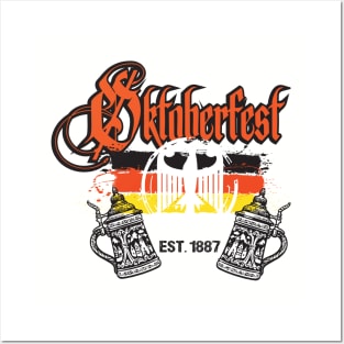 Oktoberfest 1887 Posters and Art